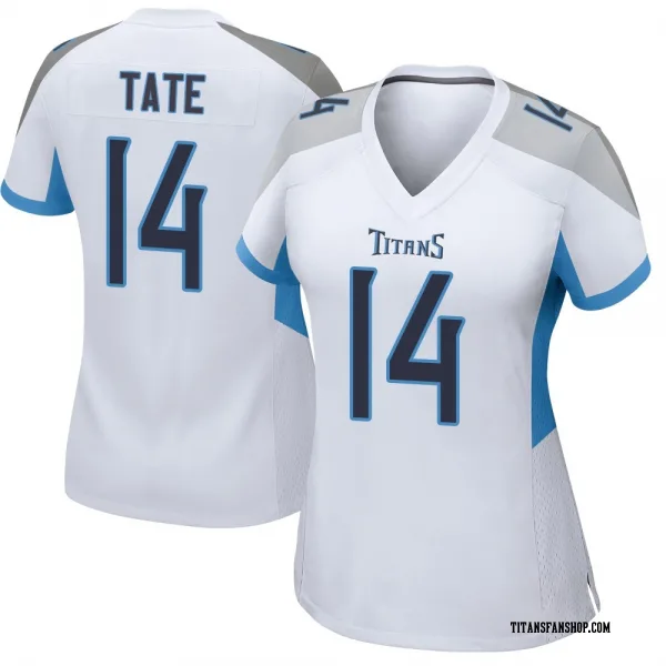 Women's Carnell Tate Tennessee Titans Game White Jersey