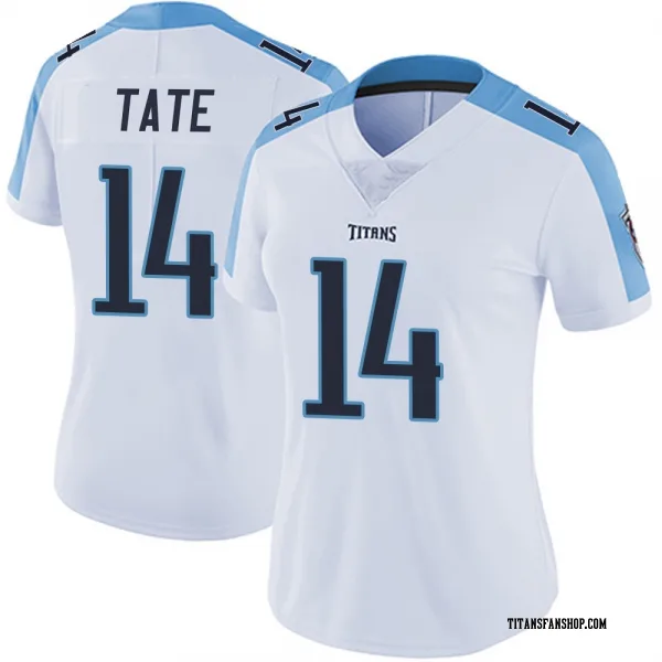 Women's Carnell Tate Tennessee Titans Limited White Vapor Untouchable Jersey