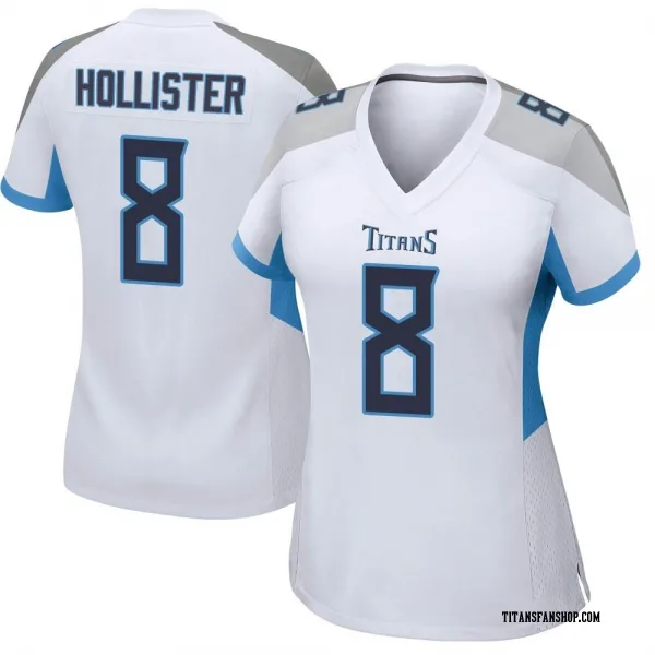 Women's Cody Hollister Tennessee Titans Game White Jersey