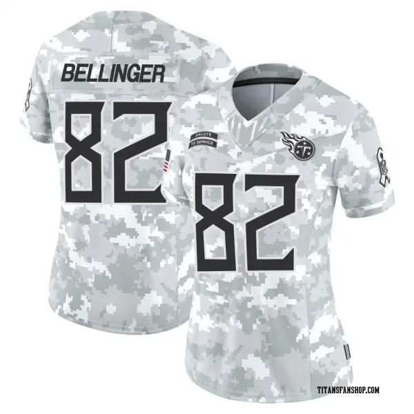 Women's Daniel Bellinger Tennessee Titans Limited Arctic Camo 2024 Salute to Service Jersey