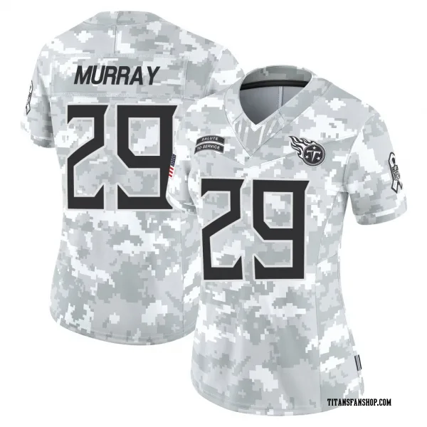 Women's DeMarco Murray Tennessee Titans Limited Arctic Camo 2024 Salute to Service Jersey