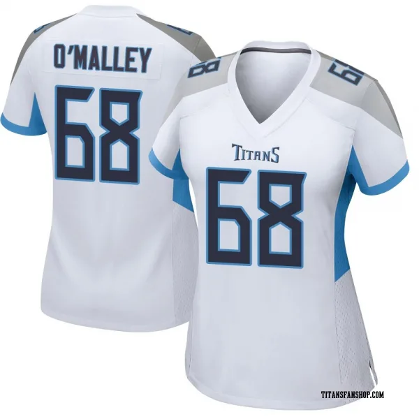 Women's Devonte O'Malley Tennessee Titans Game White Jersey