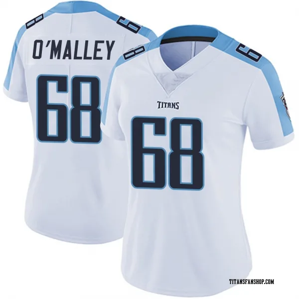Women's Devonte O'Malley Tennessee Titans Limited White Vapor Untouchable Jersey