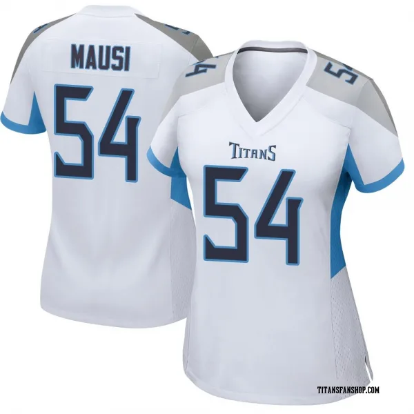 Women's Dorian Mausi Tennessee Titans Game White Jersey