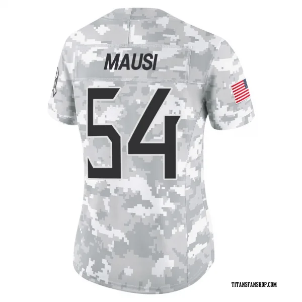 Women's Dorian Mausi Tennessee Titans Limited Arctic Camo 2024 Salute to Service Jersey