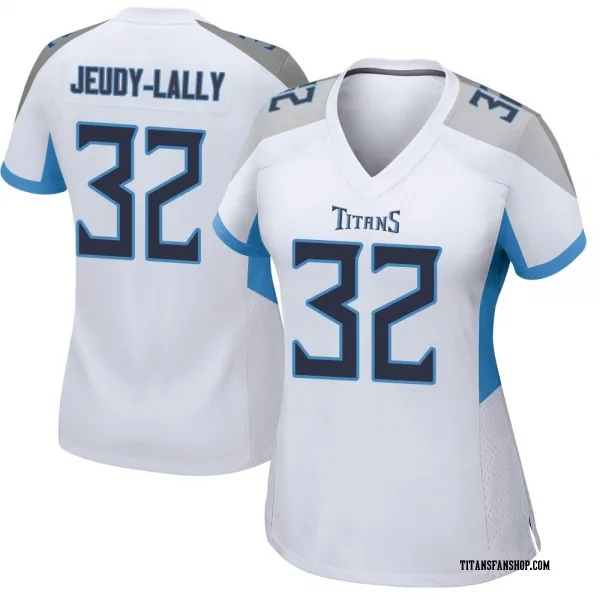 Women's Gabe Jeudy-Lally Tennessee Titans Game White Jersey
