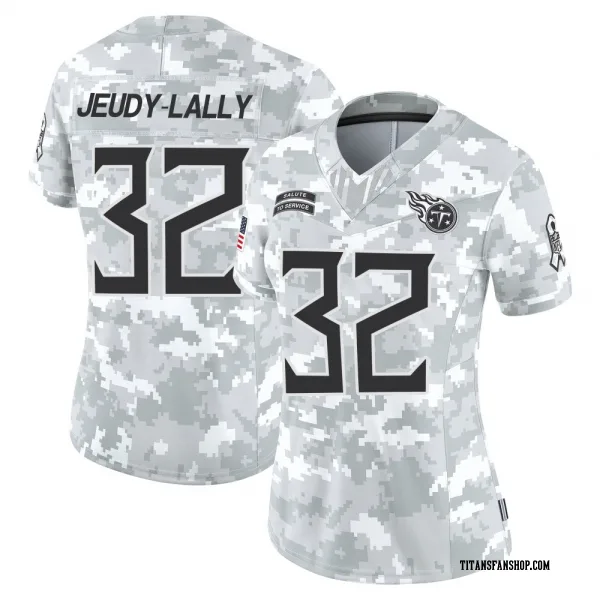 Women's Gabe Jeudy-Lally Tennessee Titans Limited Arctic Camo 2024 Salute to Service Jersey