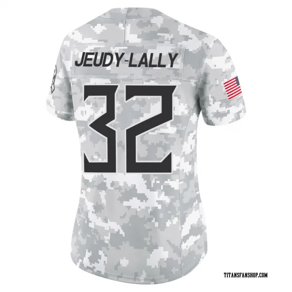 Women's Gabe Jeudy-Lally Tennessee Titans Limited Arctic Camo 2024 Salute to Service Jersey