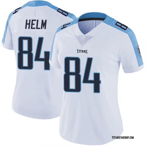 Women's Gunnar Helm Tennessee Titans Limited White Vapor Untouchable Jersey