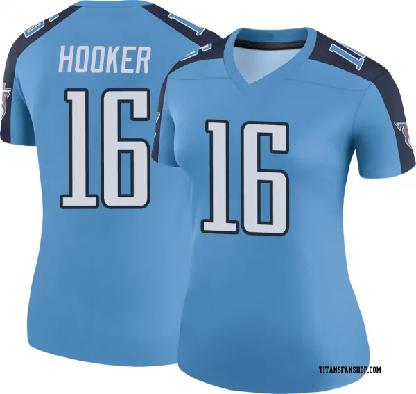 Women's Hendon Hooker Tennessee Titans Legend Light Blue Color Rush Jersey