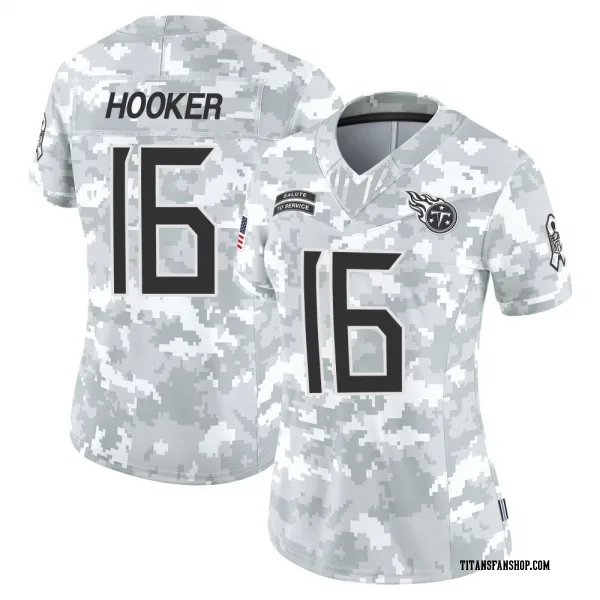 Women's Hendon Hooker Tennessee Titans Limited Arctic Camo 2024 Salute to Service Jersey