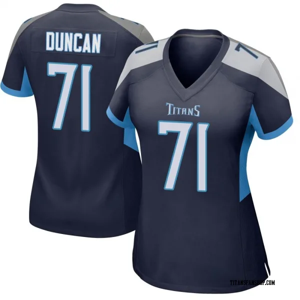 Women's Jaelyn Duncan Tennessee Titans Game Navy Jersey