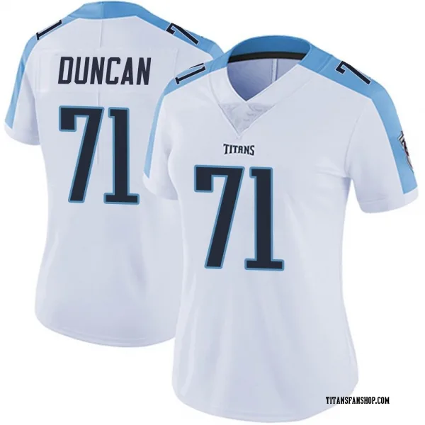 Women's Jaelyn Duncan Tennessee Titans Limited White Vapor Untouchable Jersey
