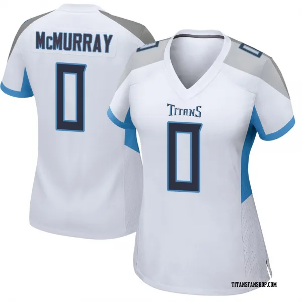 Women's Jalen McMurray Tennessee Titans Game White Jersey