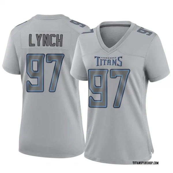 Women's James Lynch Tennessee Titans Game Gray Atmosphere Fashion Jersey