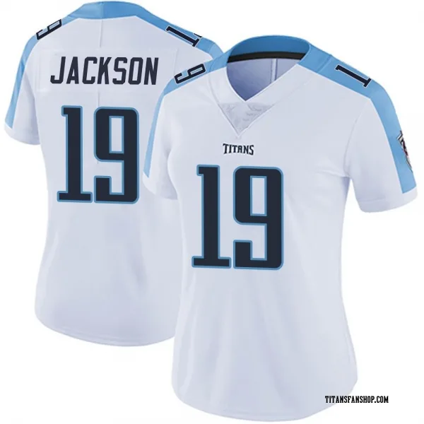 Women's Jha'Quan Jackson Tennessee Titans Limited White Vapor Untouchable Jersey