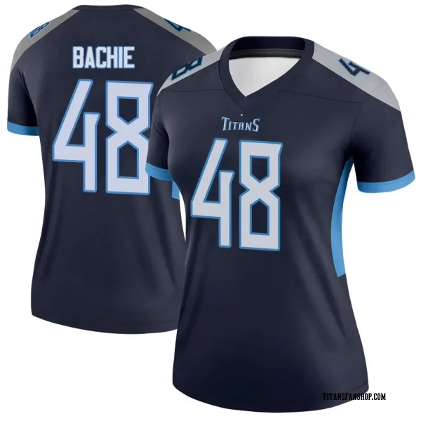 Women's Joe Bachie Tennessee Titans Legend Navy Jersey