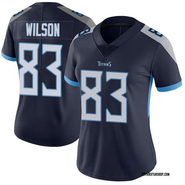 Women's Joel Wilson Tennessee Titans Limited Navy Vapor Untouchable Jersey