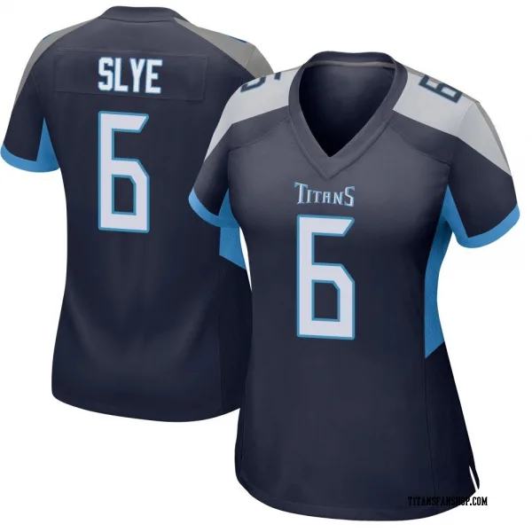 Women's Joey Slye Tennessee Titans Game Navy Jersey