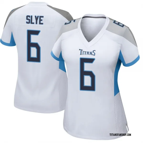 Women's Joey Slye Tennessee Titans Game White Jersey