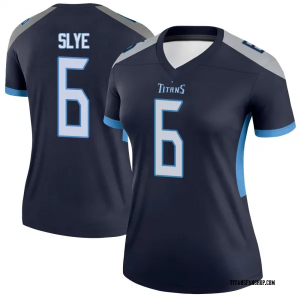 Women's Joey Slye Tennessee Titans Legend Navy Jersey
