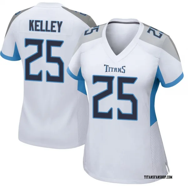 Women's Joshua Kelley Tennessee Titans Game White Jersey
