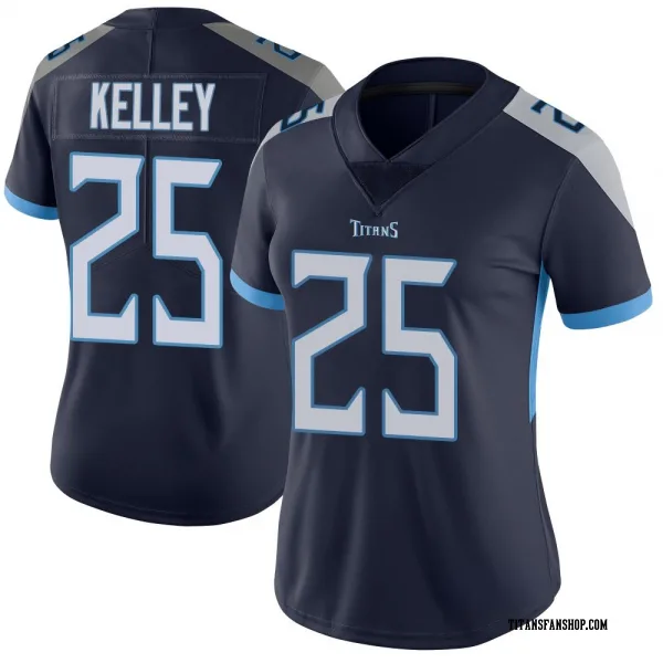 Women's Joshua Kelley Tennessee Titans Limited Navy Vapor Untouchable Jersey