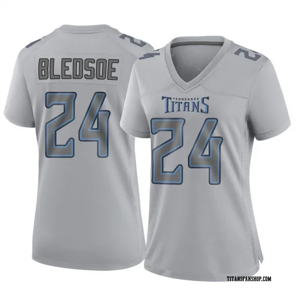 Women's Joshuah Bledsoe Tennessee Titans Game Gray Atmosphere Fashion Jersey