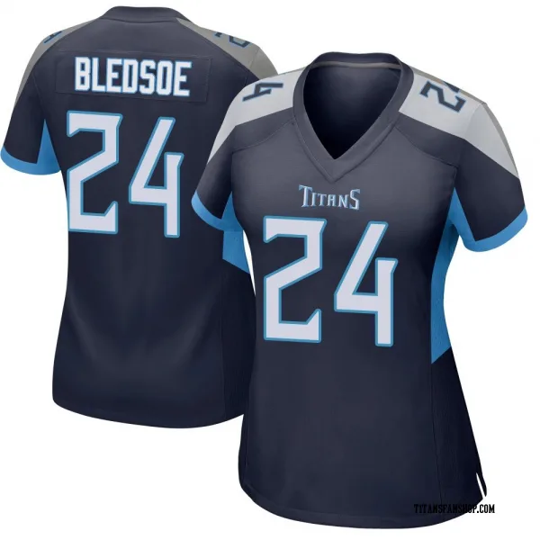 Women's Joshuah Bledsoe Tennessee Titans Game Navy Jersey