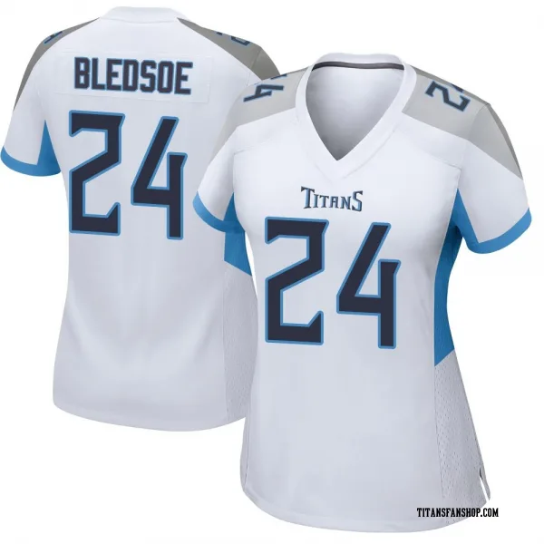 Women's Joshuah Bledsoe Tennessee Titans Game White Jersey