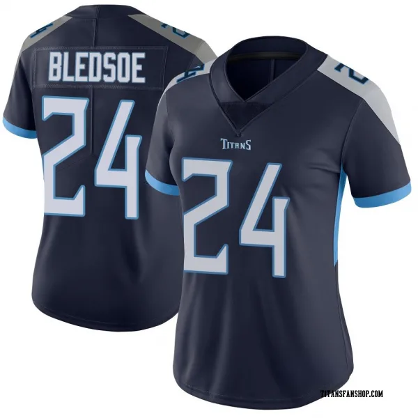 Women's Joshuah Bledsoe Tennessee Titans Limited Navy Vapor Untouchable Jersey