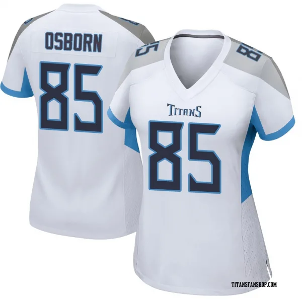 Women's K.J. Osborn Tennessee Titans Game White Jersey