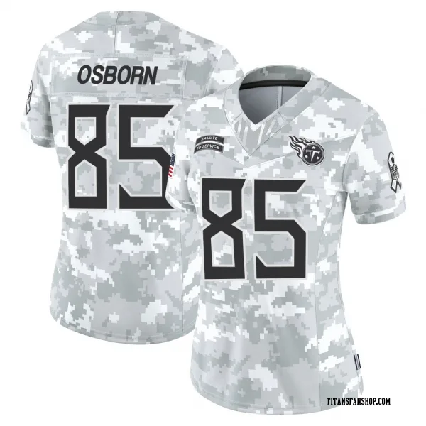 Women's K.J. Osborn Tennessee Titans Limited Arctic Camo 2024 Salute to Service Jersey