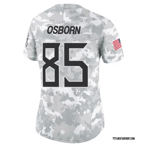 Women's K.J. Osborn Tennessee Titans Limited Arctic Camo 2024 Salute to Service Jersey
