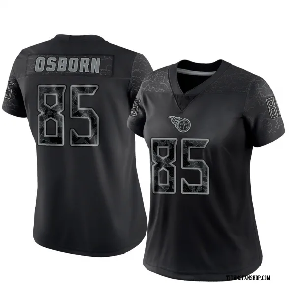 Women's K.J. Osborn Tennessee Titans Limited Black Reflective Jersey