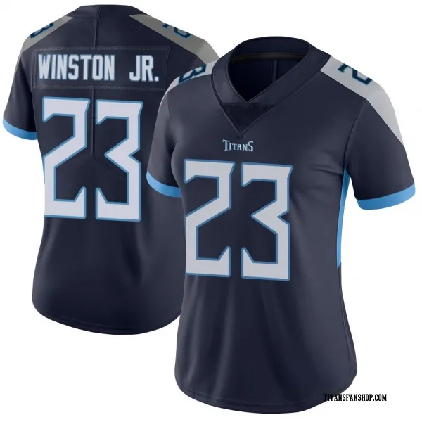 Women's Kevin Winston Jr. Tennessee Titans Limited Navy Vapor Untouchable Jersey