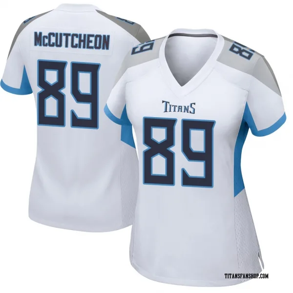 Women's Lance McCutcheon Tennessee Titans Game White Jersey