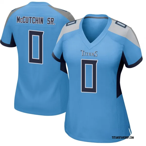 Women's Latrell McCutchin Sr. Tennessee Titans Game Light Blue Jersey