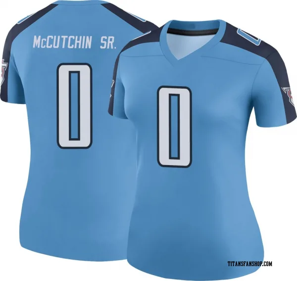 Women's Latrell McCutchin Sr. Tennessee Titans Legend Light Blue Color Rush Jersey