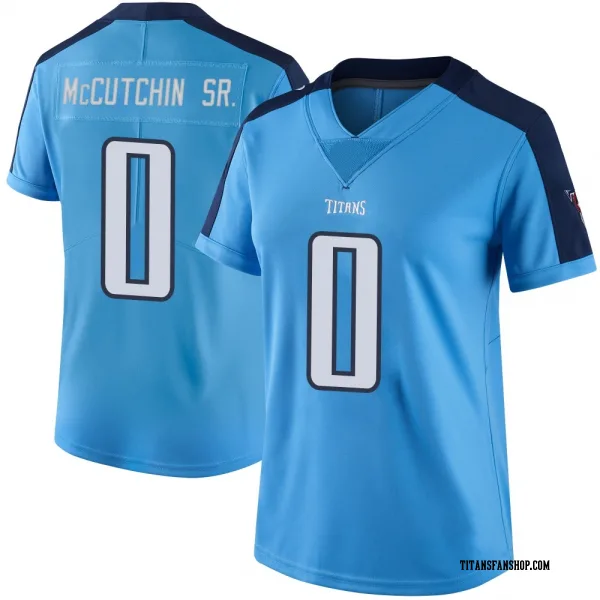 Women's Latrell McCutchin Sr. Tennessee Titans Limited Light Blue Color Rush Jersey