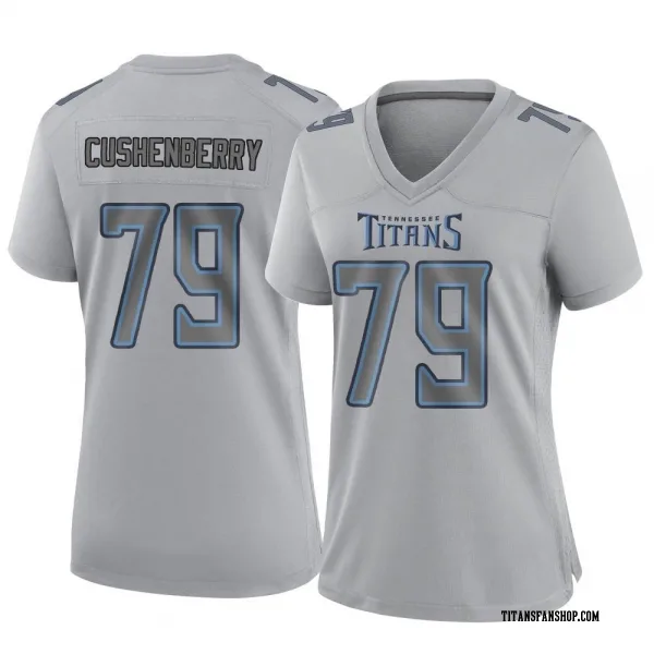 Women's Lloyd Cushenberry III Tennessee Titans Game Gray Atmosphere Fashion Jersey