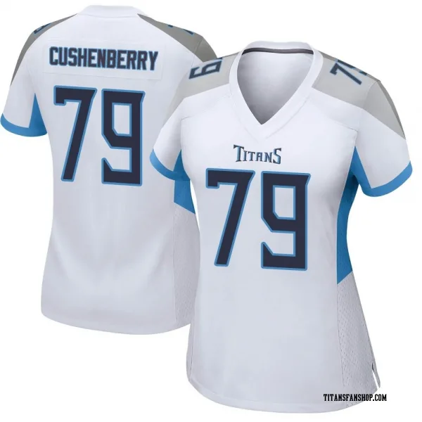 Women's Lloyd Cushenberry III Tennessee Titans Game White Jersey