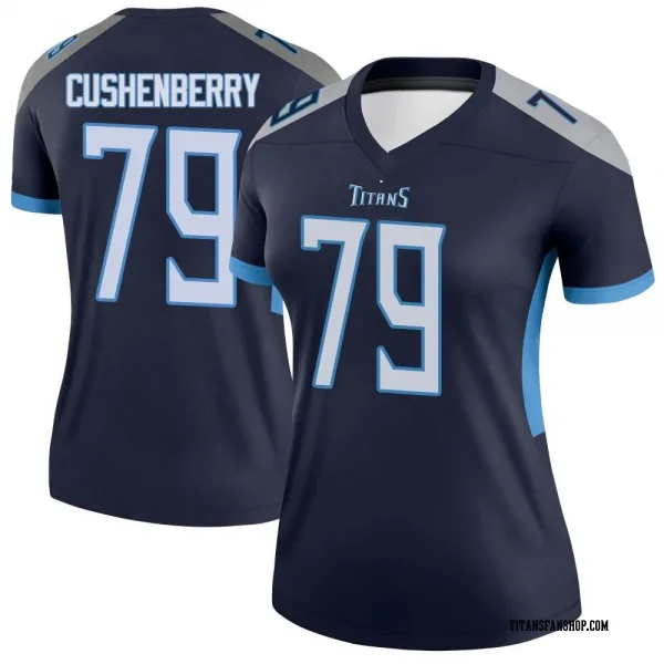 Women's Lloyd Cushenberry III Tennessee Titans Legend Navy Jersey