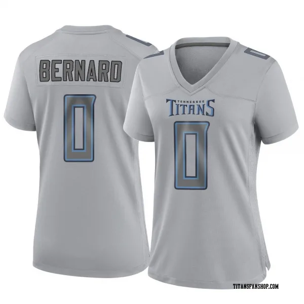 Women's Micah Bernard Tennessee Titans Game Gray Atmosphere Fashion Jersey