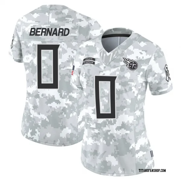 Women's Micah Bernard Tennessee Titans Limited Arctic Camo 2024 Salute to Service Jersey