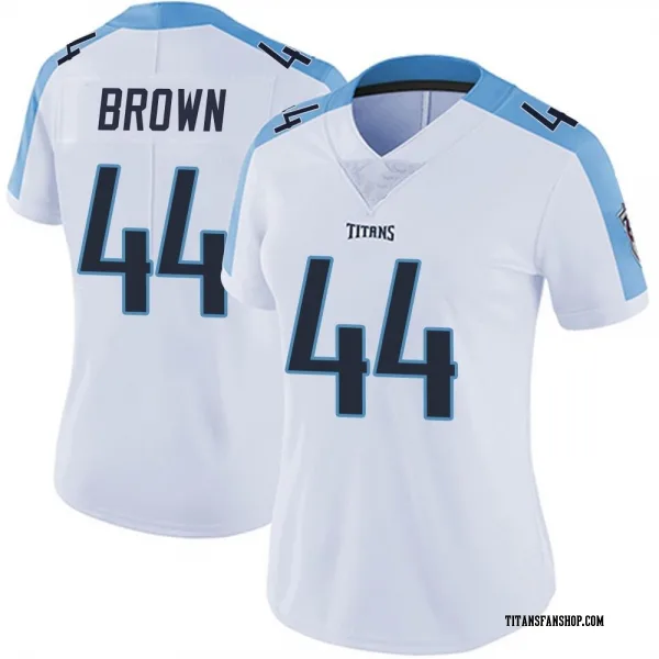 Women's Mike Brown Tennessee Titans Limited White Vapor Untouchable Jersey