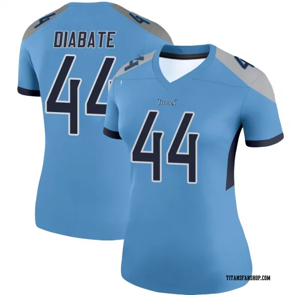 Women's Mohamoud Diabate Tennessee Titans Legend Light Blue Jersey