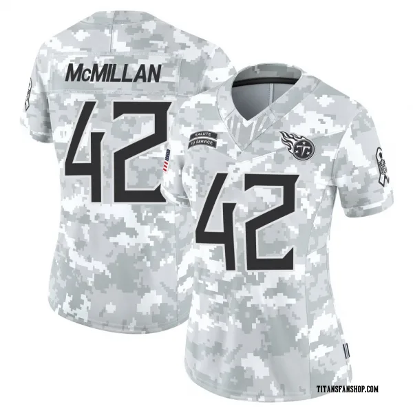 Women's Raekwon McMillan Tennessee Titans Limited Arctic Camo 2024 Salute to Service Jersey