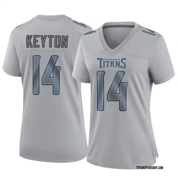 Women's Ramel Keyton Tennessee Titans Game Gray Atmosphere Fashion Jersey