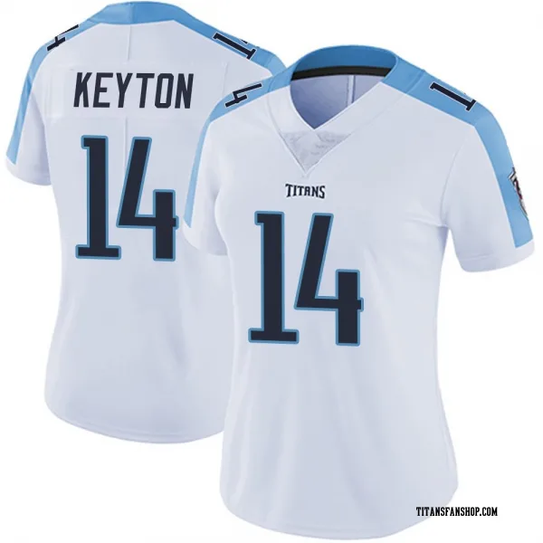 Women's Ramel Keyton Tennessee Titans Limited White Vapor Untouchable Jersey